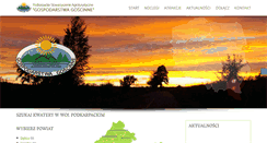 Desktop Screenshot of legec.agropodkarpacie.pl