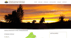 Desktop Screenshot of pedziwiatr.agropodkarpacie.pl