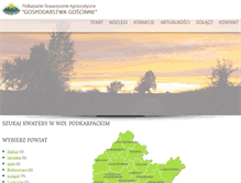 Tablet Screenshot of pedziwiatr.agropodkarpacie.pl