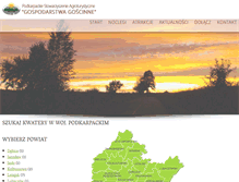 Tablet Screenshot of podlipa.agropodkarpacie.pl